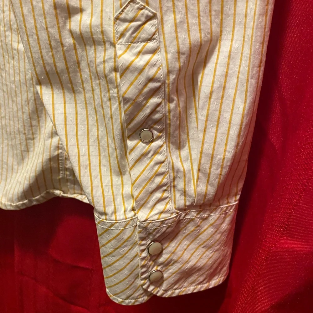 Banana Republic snap up shirt slim fit